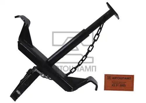 монтажный комплект! крепления запасного колеса пластина,болт,гайка,втулка,шайба 1x Kogel AS31.0003 AVTOSHTAMP