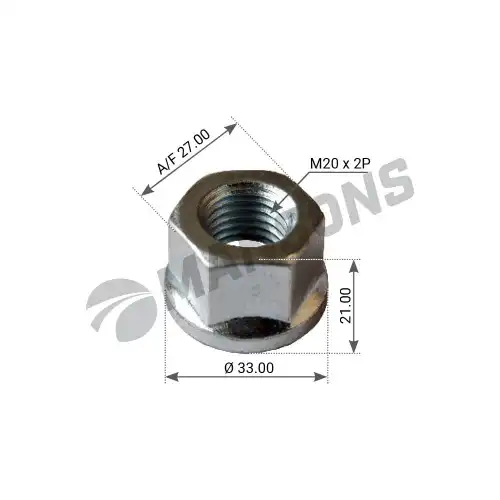 Гайка автомобильная MANSONS 790.186