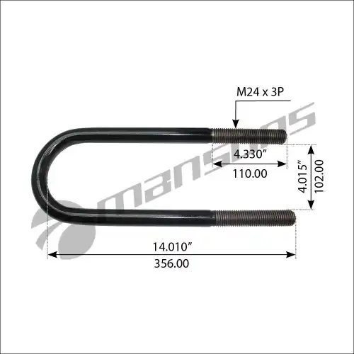 Стремянка рессоры MANSONS 300.122