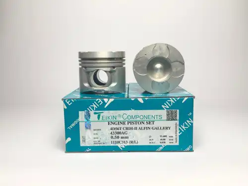 к-кт поршней! 0.50, 4шт. Mitsubishi 4D56T 43300AG.050 TEIKIN