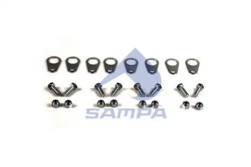 р/к тормозной колодки! кроншт.+болты+гайки M8x1.25/25 TRA 082.512 SAMPA