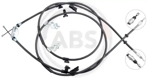Трос ручного тормоза A.B.S. K17261