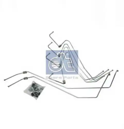 к-т трубок ТНВД !cyl №1-6 1x Scania 4-SERIES дв. DC11.07/DSC 12.01/12.02 1.12470 DT