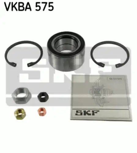 10/16=R154.26=K-02/04=F100014AS !к-кт подшипника ступ. пер. Audi 80/90, VW Passat 74-88 VKBA575 SKF