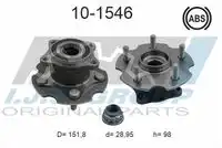к-кт подшипника ступицы! задней Toyota RAV4 2.0i/2.2D 06> 10-1546 IJS
