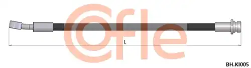 шланг тормозной задний левый! KIA Ceed 1.6 06>