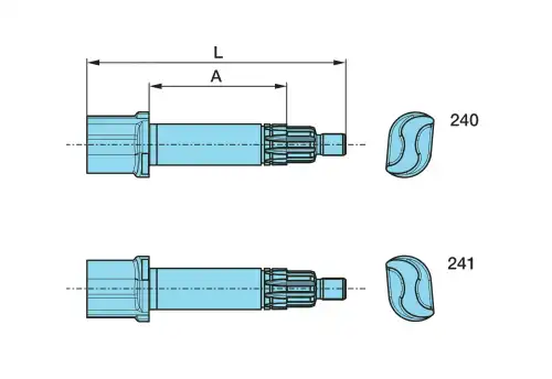 Вал тормозной BPW 05.097.62.52.2