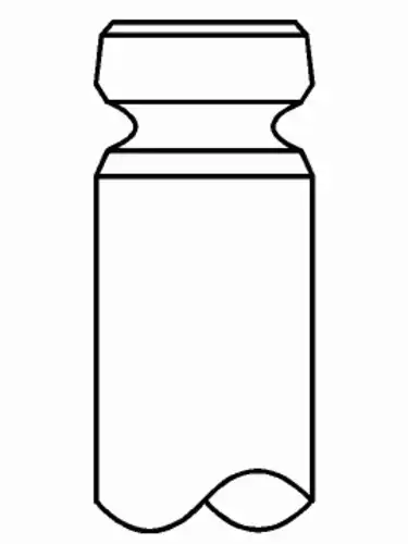 клапан выпускной !41x9x145 45° MB Actros дв. OM5 001 VA 30491 000 MAHLE