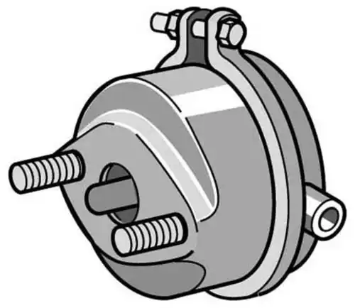 камера тормозная! T20 прав/лев для дискового торм. положение возд.порта 0°BPW,DAF,SAF II31098 KNORR