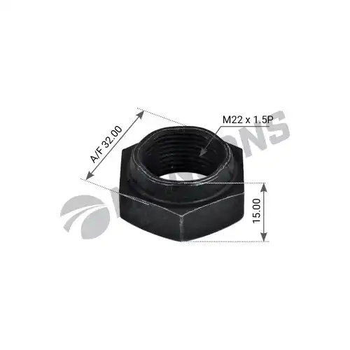 Гайка автомобильная MANSONS PLN002