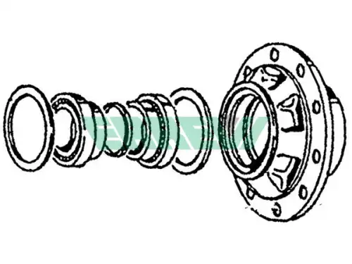 Ступица ERREVI 713645