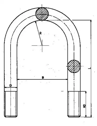 Стремянка рессоры WEWELER B124M20A048