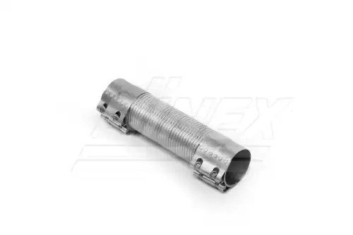 гофра глушителя !E-line (цинк) D=77 L=270 с хомутами до резонатораMB Atego Euro 1 54237 DINEX