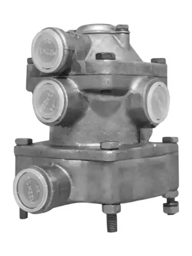 клапан управления тормозами прицепа! ан. 100-3522010 МАЗ, MAN, Iveco, MB BAK10455 BELAK