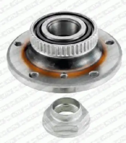 713 6670 60=5022-RV !к-кт подшипника ступ. пер. со ступицей BMW E36/E46/E85/E86 94-01 ABS R150.35 SNR