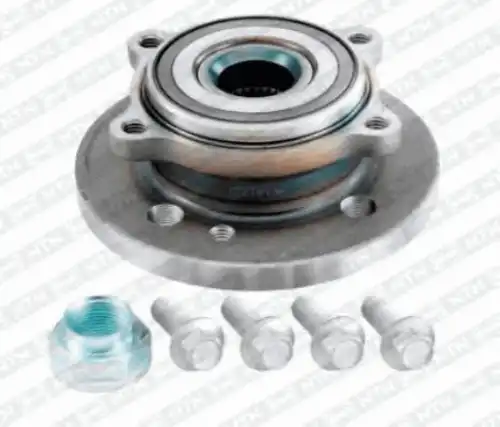 VKBA6634 [31226776671] !к-кт подшипника ступ. пер. со ступицей Mini Cooper 1.4D/1.6i 06> R162.52 SNR