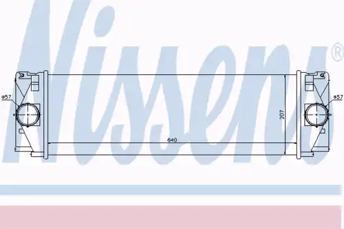 Интеркулер NISSENS 96628