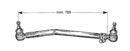 Рулевая тяга ERREVI 712770