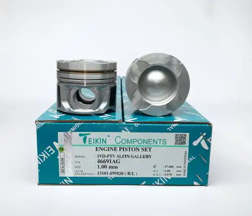 поршень! к-кт 8шт., 1.00 Toyota Land Cruiser 70/200, Lexus LX450d 4.5D 1VD-FTV 07> 46691AG100 TEIKIN