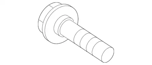 болт с фланцем !M10x40 MB 910105010011