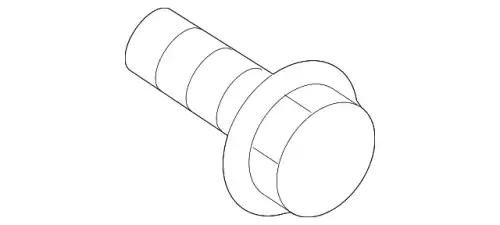 болт крепления ступицы M14! MB 910105014010