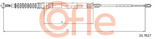 Трос ручного тормоза COFLE 92.10.7627