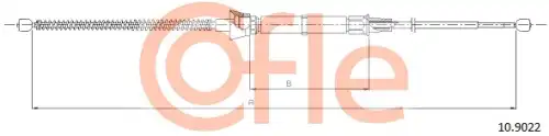 Трос ручного тормоза COFLE 92.10.9022