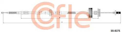 Трос ручного тормоза COFLE 92.10.4271