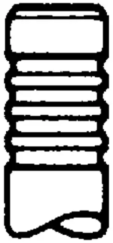 клапан выпускной !EX 45° 41x10x171.5SCANIA P/R/T 06> 105-35638 TRW