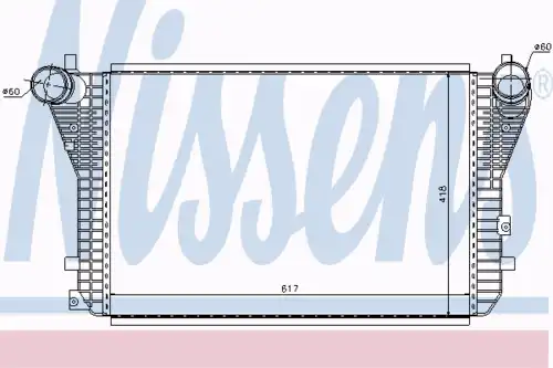 Интеркулер NISSENS 96568