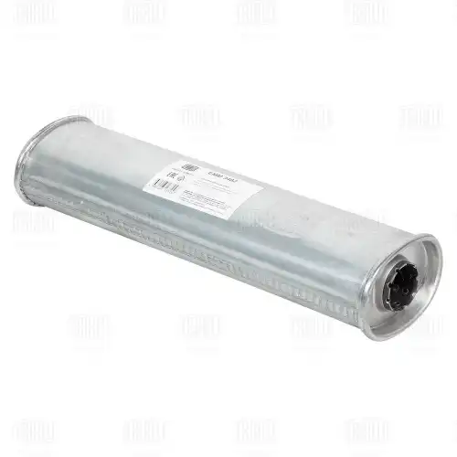 глушитель универсальный! (овальный) 87х120 с перфорированным диффузором L440, d42 EMM 3402 TRIALLI