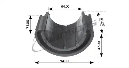 Полувтулка стабилизатора MANSONS 200.024