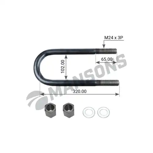 Стремянка рессоры MANSONS 300.116