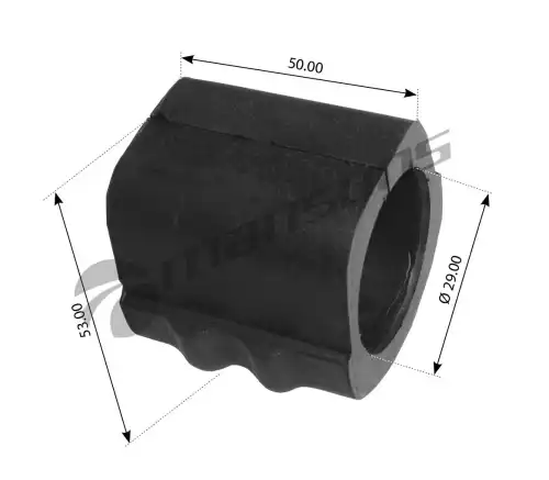 втулка стабилизатора !(р) центр D29x50/56x53 MB 609-711 700.114 MANSONS