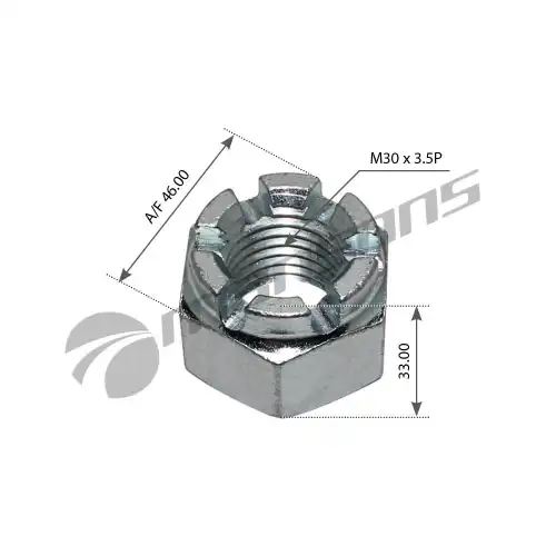 Гайка автомобильная MANSONS CLN001