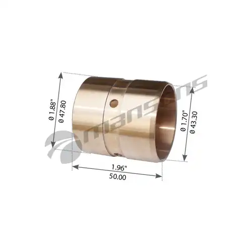 втулка тормозного вала! (бронза) d43.3xD47.8x50mm ROR TM-серия CSB02 MANSONS