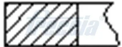 Кольца поршневые FRECCIA FR10-209700