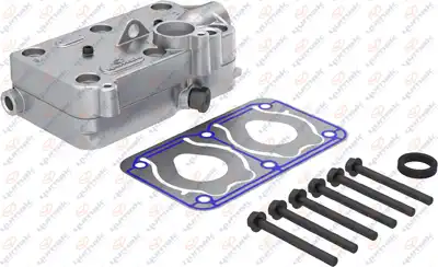 ремкомплект компрессора!(мк)головка с прокладкой и болтами!Volvo FH12,FM12 RK.01.167 YUMAK