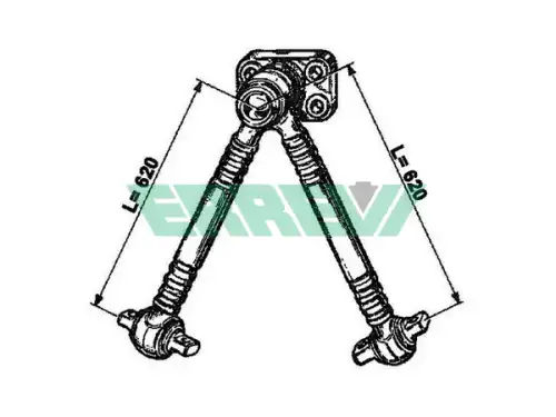 Тяга (штанга) реактивная ERREVI 712977