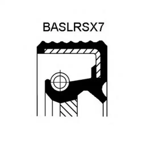 сальник р/в! 36x50x8 Peugeot 207/307 1.4 03> 190 362 93B CORTECO