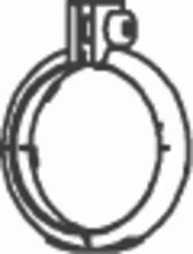 Хомут глушителя DINEX 56801