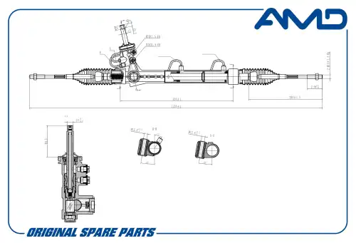 Рулевая рейка AMD AMD.SR119