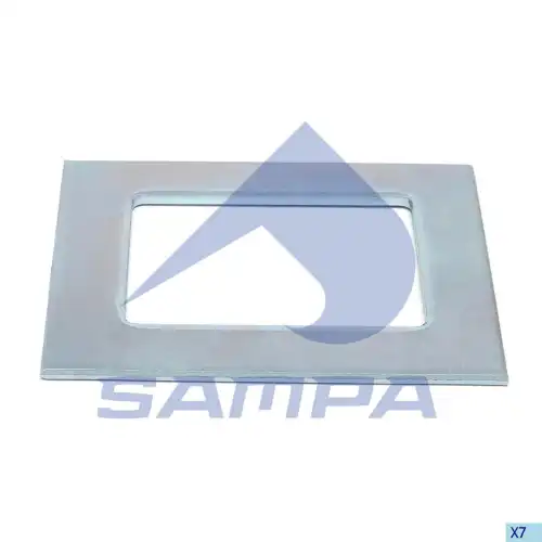 пластина кронштейна полурессоры! BPW 105.475 SAMPA