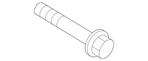 болт !M14x1.5x90 амортизатора MB Atego 910105 014016