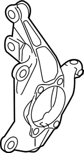 Кулак поворотный MAZDA BCKA33021