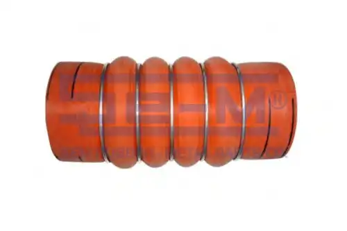 патрубок интеркулера! силиконовый черно-красн d=83мм L=200мм 5колецMB 8831 SE-M