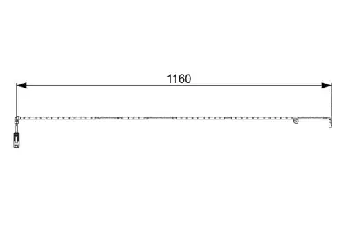 Датчик тормозных колодок BOSCH 1 987 473 055 электронный