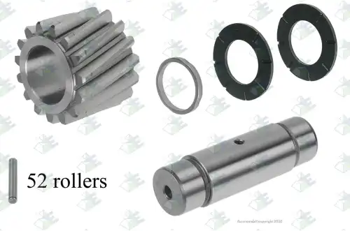 р/к планетарной передачи! (м) лев. шестерня, палец, шайбы, штифт MAN HP-1352 56170406 EURORICAMBI