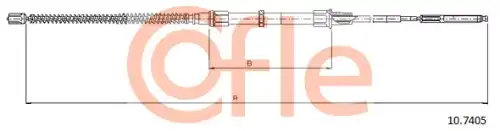 Трос ручного тормоза COFLE 92.10.7405
