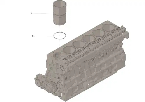 гильза !с кольцами Cum M11 FRL,INTERN 3803703 CUMMINS